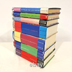 The Complete Harry Potter 7-book Series Hardcover Set J. K. Rowling 1st Editions