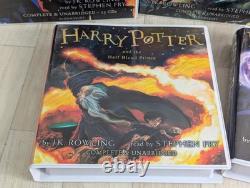The Complete Harry Potter Audiobooks Unabridged Read Stephen Fry 83 Discs