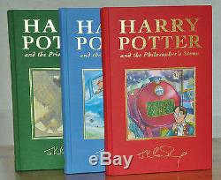 The Complete Near Fine Set Of 1st/1st Deluxe Printingsj. K. Rowlingharry Potter