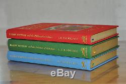 The Complete Near Fine Set Of 1st/1st Deluxe Printingsj. K. Rowlingharry Potter