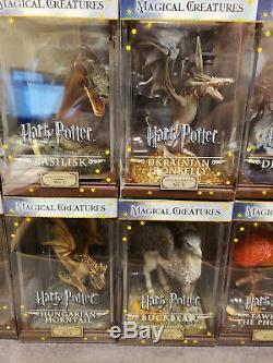 The Noble Collection Harry Potter Magical Creatures Complete Set All 10 New
