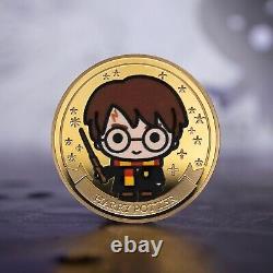 The Official Harry Potter Chibi Gold Coin Set / Complete Collection