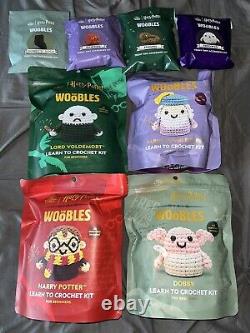 The Woobles Crochet Harry Potter Wizarding World Woobles Bundle COMPLETE SET