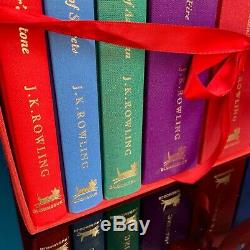 Unread Harry Potter Deluxe Edition UK Bloomsbury Complete Set Hardback Books