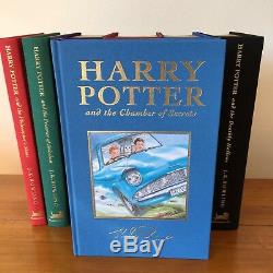 Unread Harry Potter Deluxe Edition UK Bloomsbury Complete Set Hardback Books