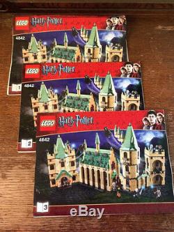 Used COMPLETE LEGO Harry Potter Hogwarts Castle (4842) With Box + Instructions