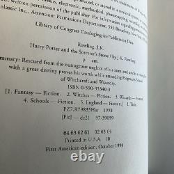 VG COMPLETE Set of 7 HC DJ All First Editions 1st Print Harry Potter J K Rowling