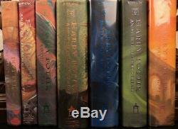 VG COMPLETE Set of 7 HC DJ First Editions 1st PRINT Harry Potter by J K Rowling