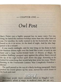 Vintage 1999 HARRY POTTER AND THE PRISONER OF AZKABAN 1st UK Edition HC