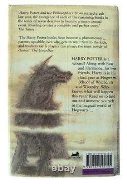 Vintage 1999 HARRY POTTER AND THE PRISONER OF AZKABAN 1st UK Edition HC