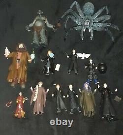 Vintage Harry Potter Mattel lot. Complete figures, Slime Chamber + Powercaster