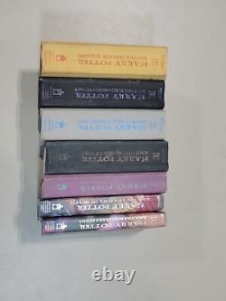 Vintage Harry Potter Series All 1st Edition Complete Set HC books 1-7 JK Rowling