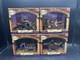 Vintage New Harry Potter Die-cast Vehicles Complete Set Of 4 Motorcycle, Trolley