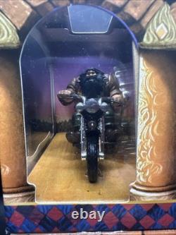 Vintage NEW Harry Potter Die-Cast Vehicles Complete Set Of 4 Motorcycle, Trolley