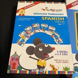 Whistlefritz Spanish for Kids The Ultimate Collection (5 DVDs & 3 CDs) Lesson