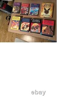 11 X Harry Potter Ensemble complet de livres reliés 1-7 Bloomsbury Raincoast EXTRA