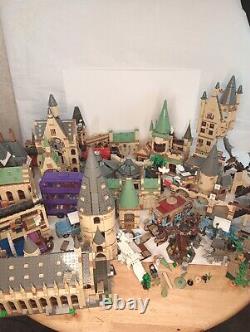 18 Harry Potter Lego Sets Huge Lot Complet + Minifigures Et Accessoires