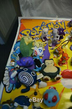 1999 Burger King Pokemon Toys Complete Lot De 59 Jouets Sans Duplicata