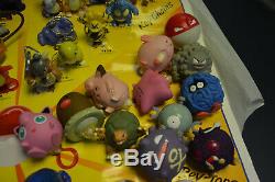 1999 Burger King Pokemon Toys Complete Lot De 59 Jouets Sans Duplicata