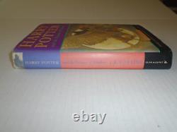 1999-Harry Potter et le Prisonnier d'Azkaban, 1ère/5ème Impression, Bloomsbury, Relié