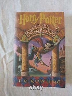 1ère édition Harry Potter Livres Reliés Complet Tome 1-7 Set J. K. Rowling
