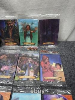 2001 Harry Potter Ensemble de cartes lenticulaires Grenouille en chocolat 1-24 ! Complet ! SCELLÉ