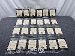 2001 Harry Potter Ensemble de cartes lenticulaires Grenouille en chocolat 1-24 ! Complet ! SCELLÉ