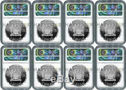 2020 Harry Potter Coins Complet 8 Coin Set Ngc Pf70 Première De Presse Withogp