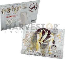 2020 Harry Potter Complete 5 Crests Collection De Pièces Ngc Pf70 Premières Sorties