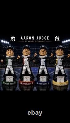 2026 New York Yankees Aaron Judge Harry Potter Ensemble complet de 4 pièces, expédition rapide