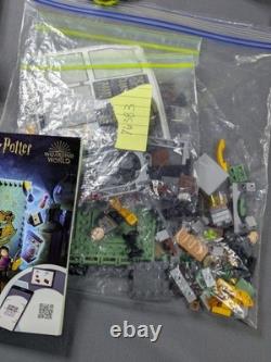 4 ensembles LEGO Harry Potter complets 75954 Hall 75953 Saule 75956 Quidditch 76383