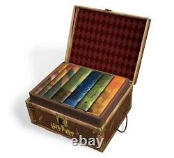 7 Harry Potter Hardcover Books Série Complète Boîte De Collection Set Lot Cadeau
