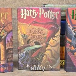 9 LIVRES HARDCOVER HARRY POTTER lot 1-7 SÉRIE COMPLÈTE J. K. Rowling Enfant Maudit