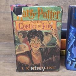 9 LIVRES HARDCOVER HARRY POTTER lot 1-7 SÉRIE COMPLÈTE J. K. Rowling Enfant Maudit