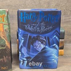 9 LIVRES HARDCOVER HARRY POTTER lot 1-7 SÉRIE COMPLÈTE J. K. Rowling Enfant Maudit