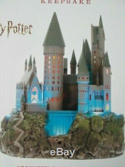 Arbre Complet Harry Potter Château De Poudlard Topper & 3 Set Ornements De Noël