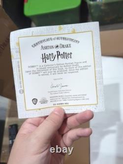 Ashton-Drake Harry Potter Dobby. Complet avec certificat, boîte et carton d’expédition