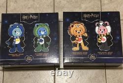 Bisounours X Harry Potter 25 ans de magie Ensemble complet de 4 LIVRAISON GRATUITE NEUF