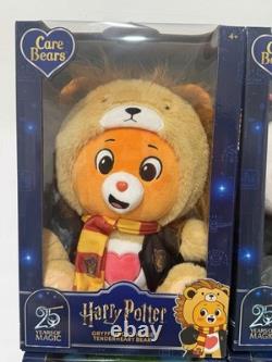 Bisounours x Harry Potter – 25 ans de magie – Lot complet de 4 ours en peluche NEUFS