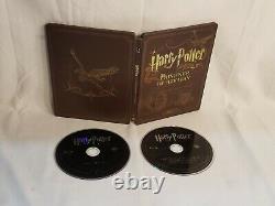 Blu-ray Harry Potter Complete 8 Film Collection Coffret Steelbook Tous Les 16 Disques