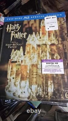 Coffret Blu-ray Harry Potter Ultimate Edition complet 6 1/2 films