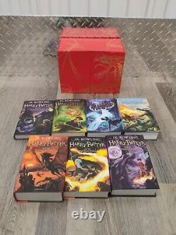 Coffret Harry Potter JK Rowling La Collection Complète Relié (Édition UK)