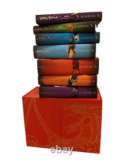 Coffret Harry Potter La Collection Complète/Livre Relié pour Enfants (Édition UK)