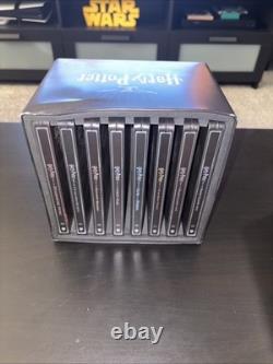 Coffret Steelbook Harry Potter comprenant des disques 4K et Blu-ray — lire la description DENT