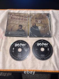 Coffret Steelbook Harry Potter comprenant des disques 4K et Blu-ray — lire la description DENT