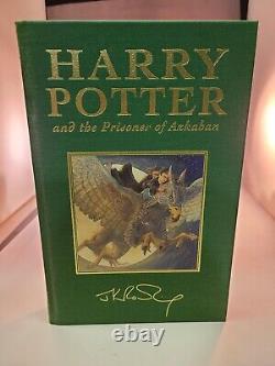 Coffret cadeau complet de livres Harry Potter Bloomsbury 4 volumes 1ère édition