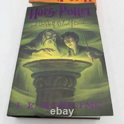 Coffret complet Harry Potter 1-7 Éditions originales véritables Scholastic PB HC Rowling Coffret complet Harry Potter 1-7 Éditions originales véritables Scholastic PB HC Rowling