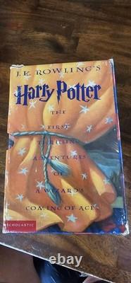 Coffret complet Harry Potter 1 à 7, livres reliés, coffret 1 à 3
