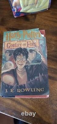 Coffret complet Harry Potter 1 à 7, livres reliés, coffret 1 à 3