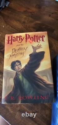 Coffret complet Harry Potter 1 à 7, livres reliés, coffret 1 à 3